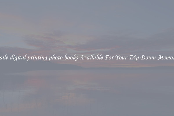 Wholesale digital printing photo books Available For Your Trip Down Memory Lane