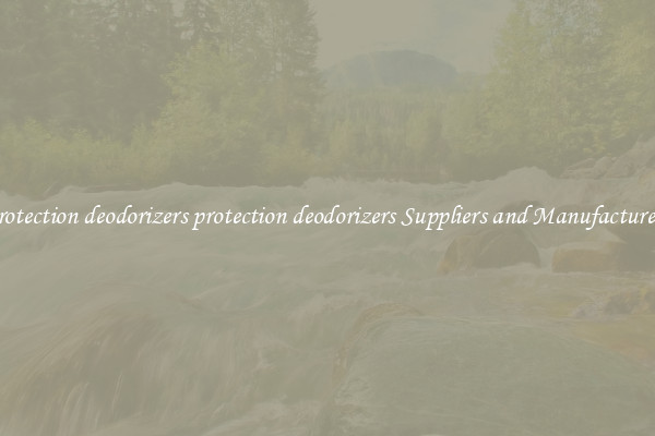 protection deodorizers protection deodorizers Suppliers and Manufacturers