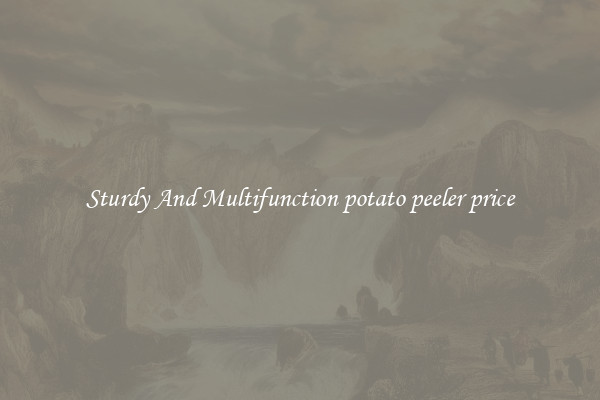 Sturdy And Multifunction potato peeler price